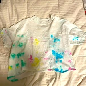 Cropped the-die shirt